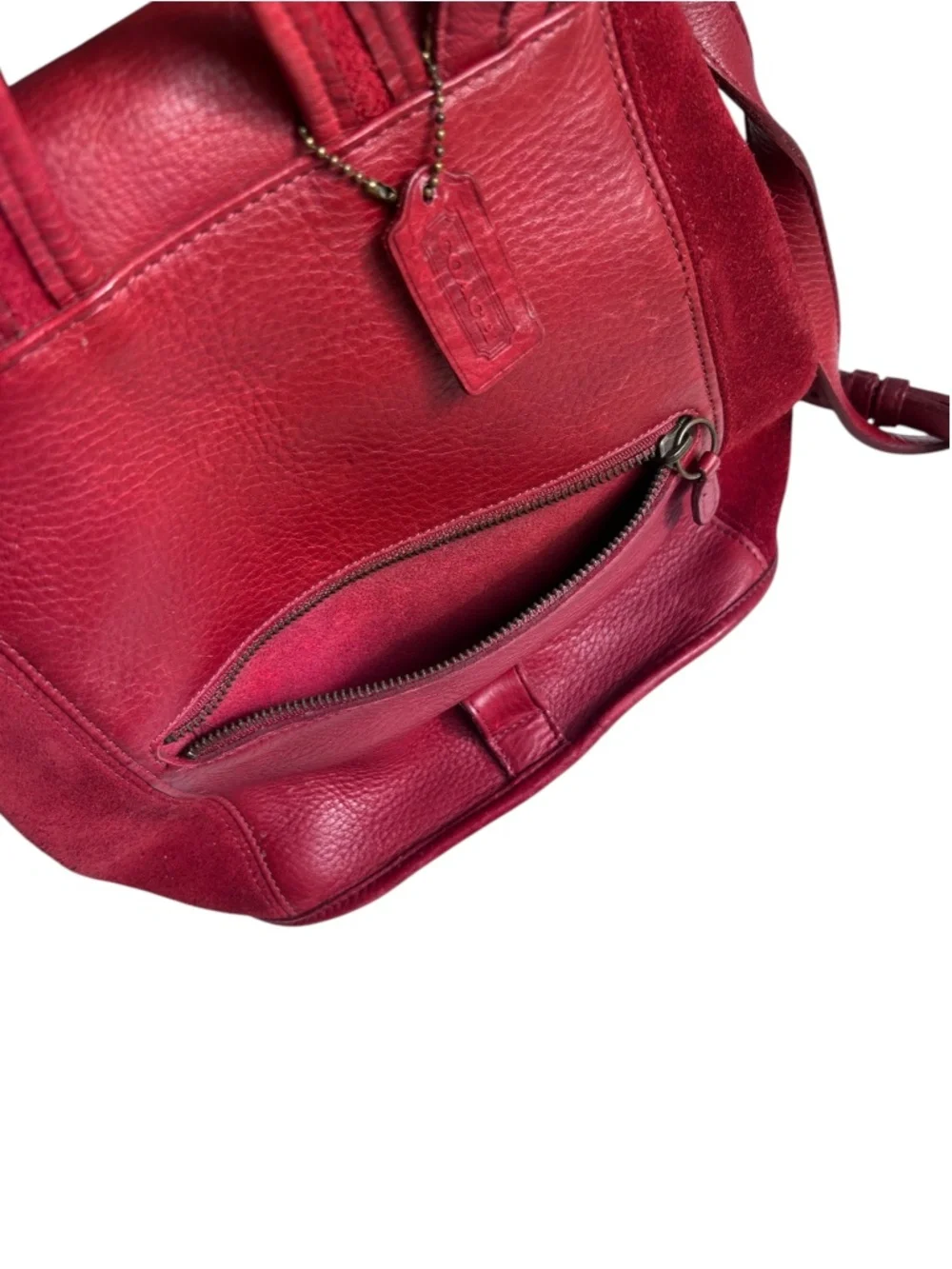 Vintage Coach Berkeley 9016 Convertible Backpack Leather & Suede 1996